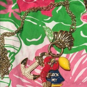 Lilly Pulitzer Long Necklace with Charms